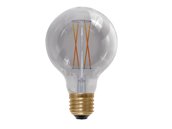 SEGULA-LED-lamppu E27 5 W G80 1900K himmen. smoke