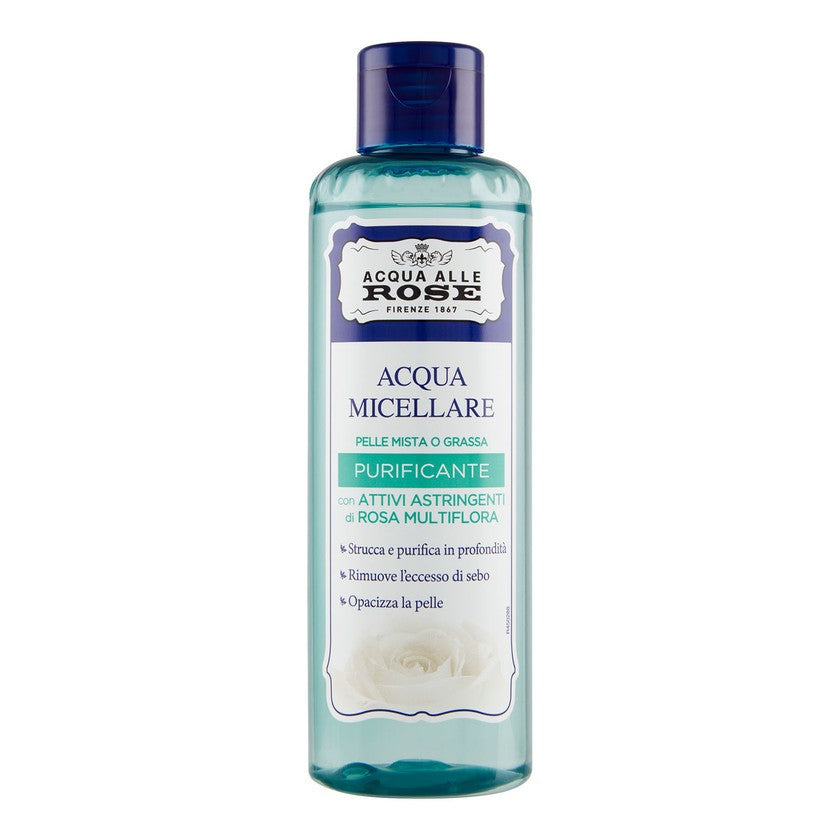 Acqua alle rose Puhdistava misellivesi sekaiholle tai rasvaiselle iholle 200 ml