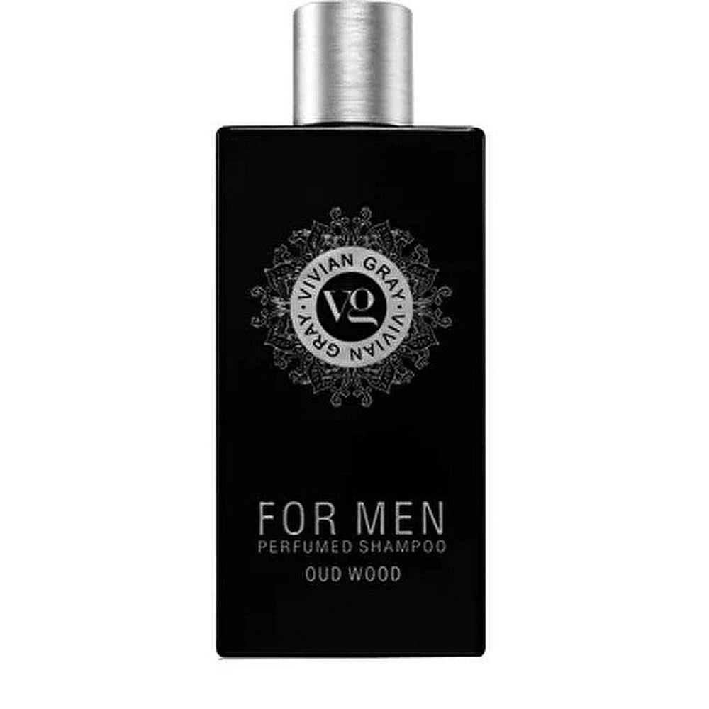 Vivian Gray Oud Wood miesten hoitoshampoo tuoksulla 350ml