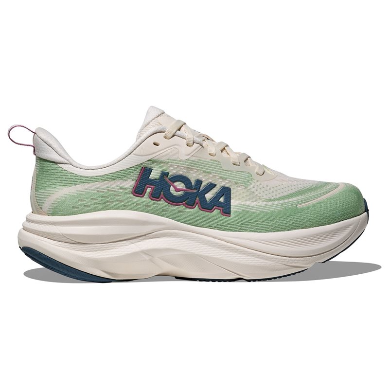 Hoka W Skyflow Alabaster/Vintage Green - 41 1/3