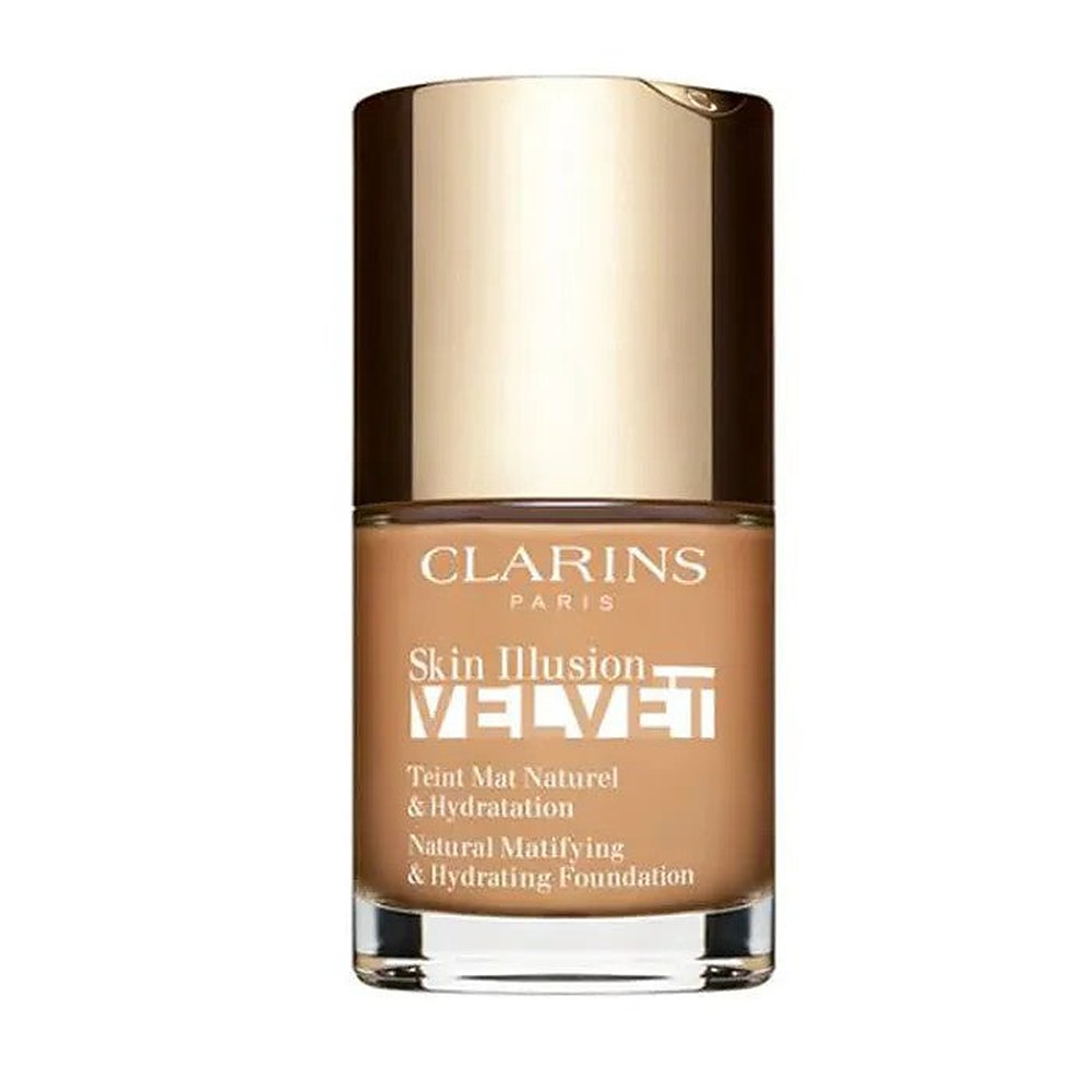 Clarins Skin Illusion Velvet -nestemäinen meikkivoide mattapintaisella ja ravitsevalla vaikutuksella, väri 111N 30 ml