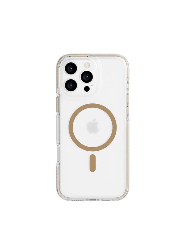 Evo Tech21 - Evo Crystal - Suojus - iPhone 16 Pro Max - Crystal MagSafe - Kultainen