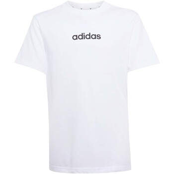 ADIDAS SPORTSWEAR Toiminnallinen paita 'ESSENTIALS' musta / valkoinen