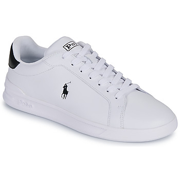 Polo Ralph Lauren Matalavartiset tennarit musta / valkoinen