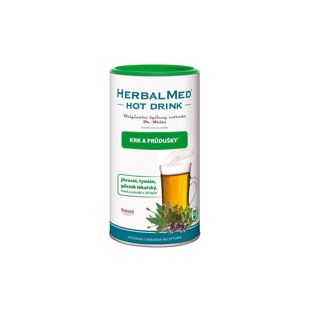 Simply you HerbalMed Hot Dr. Weiss Juoma - Niska ja Keuhkoputket 180 g