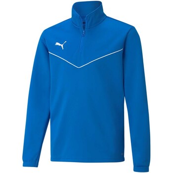 PUMA Urheilullinen collegepaita 'TeamRise' sininen / valkoinen