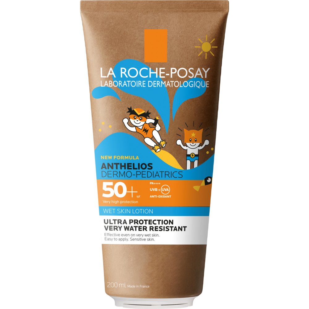 La Roche Posay Anthelios Wet Skin SPF50+ 200 ml aurinkosuojaemulsio lapsille