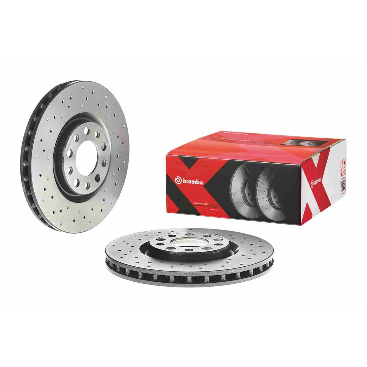 Jarrulevy BREMBO 09.9363.2X