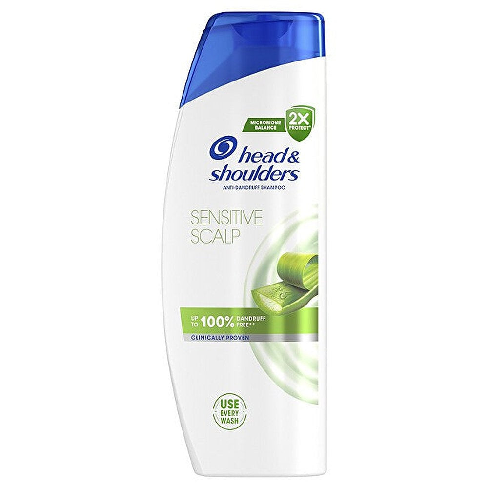 Head & shoulders Hilseen vastainen shampoo herkälle päänahalle, jossa on hilse - 400 ml