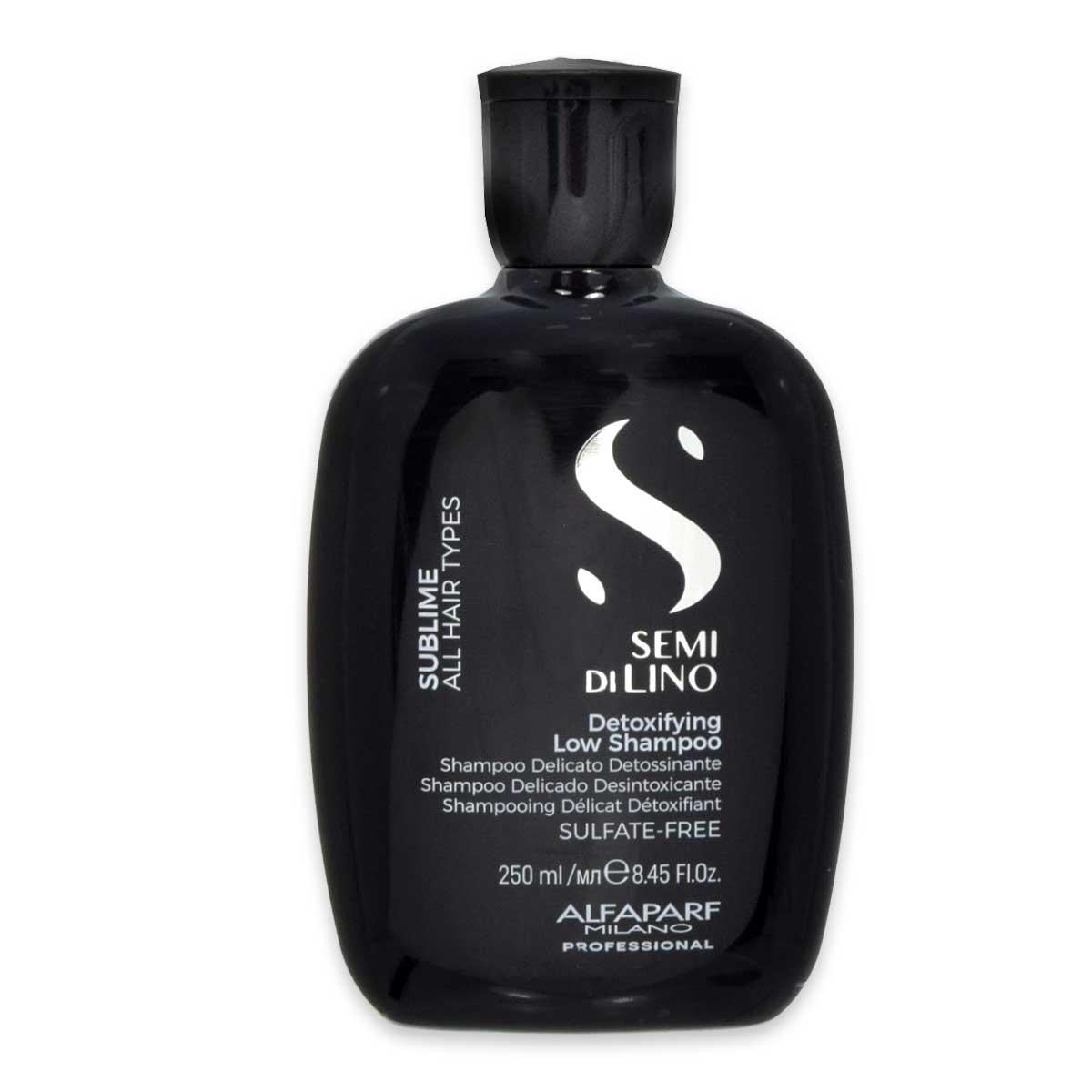 Alfaparf Milano Semi Di Lino Sublime Clar.Detoxifying Low Shampoo 250Ml