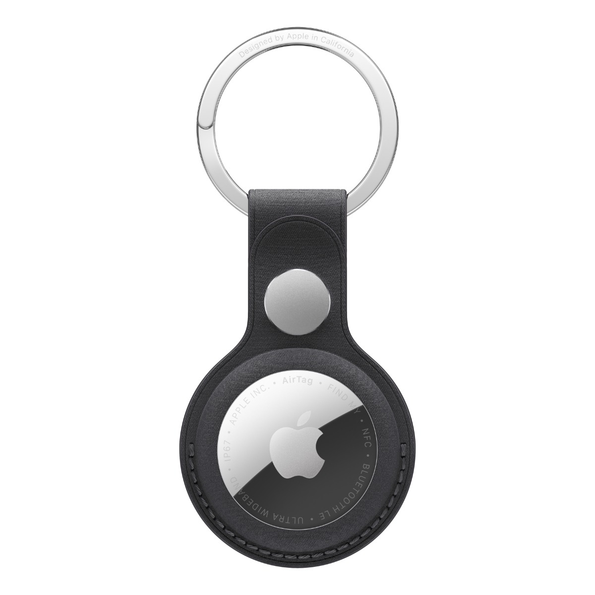 Apple MGG24ZM/A, Rengas, musta, Apple, Microtwill, Ruostumaton teräs, AirTag, 34 g