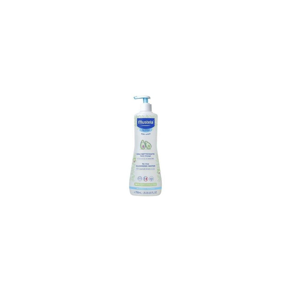 Mustela Huuhtelematon puhdistusvesi normaalille iholle 750 ml