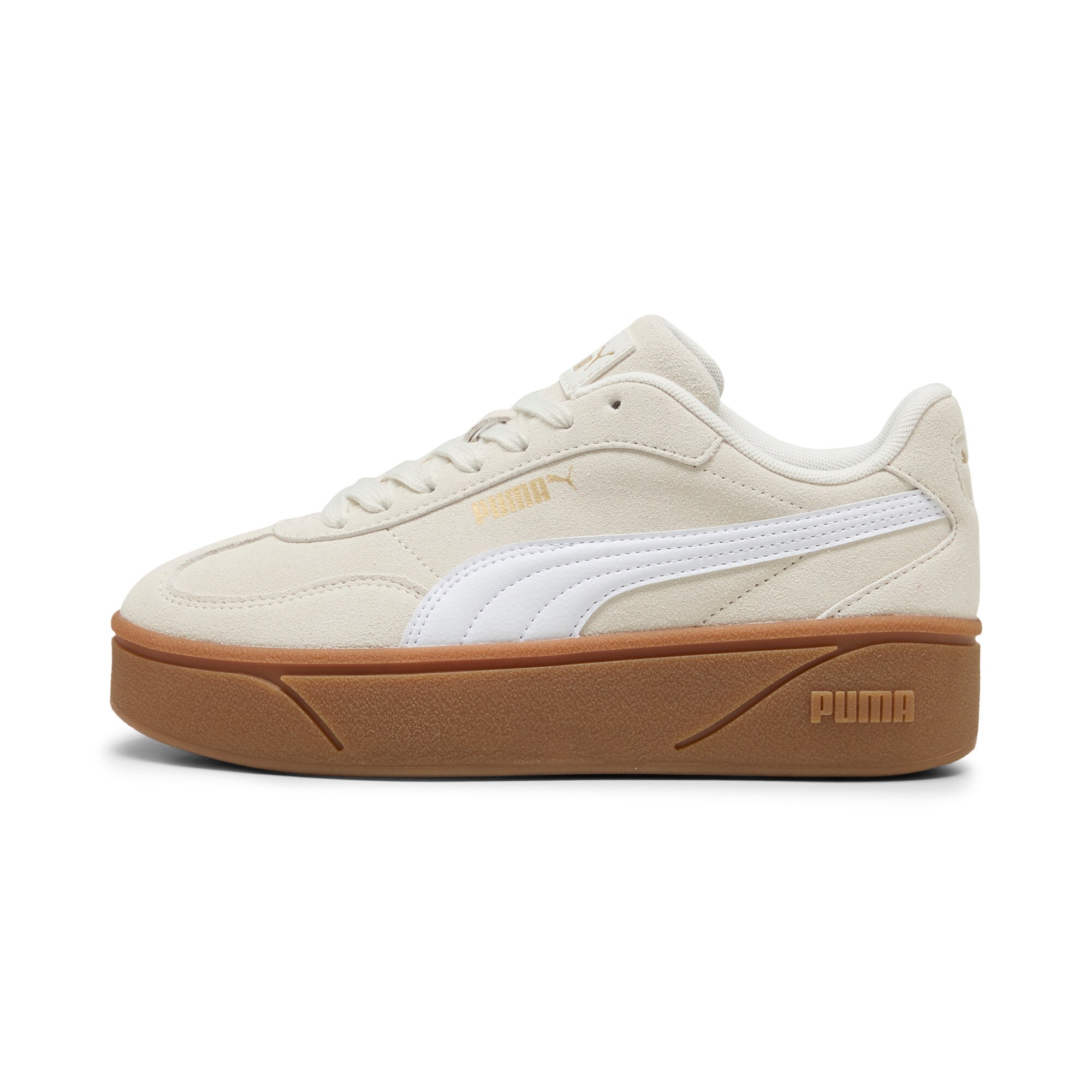 PUMA Matalavartiset tennarit vaaleabeige / valkoinen