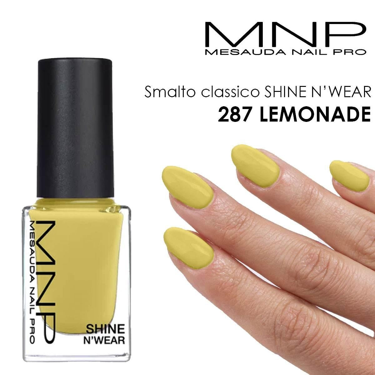 Mnp klassinen kynsilakka shine n'wear 287 limonadi