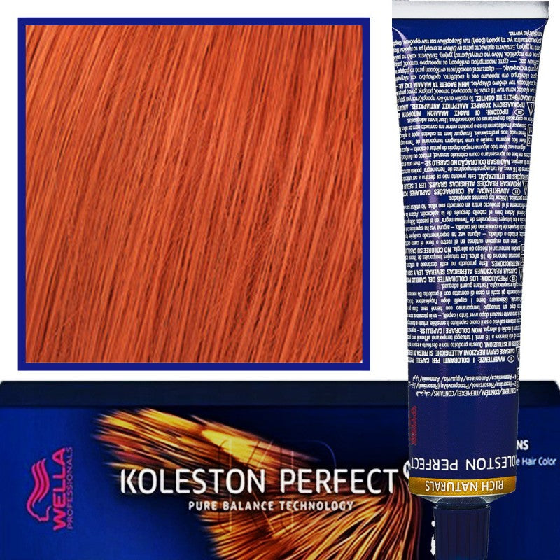 Wella Koleston Perfect Me ammattimainen hiusväri 60ml 0/43 Red Gold