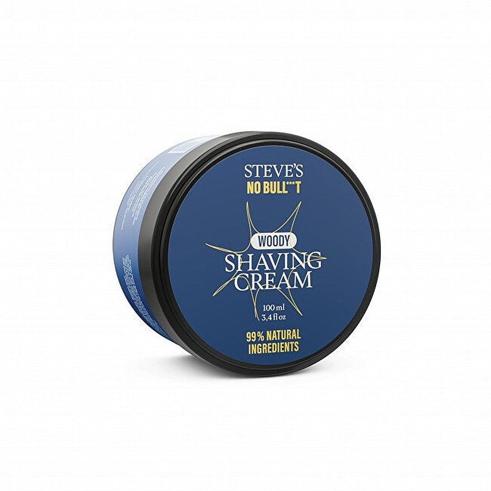 Steves no bull***t Woody pehmentävä parranajovoide - 100ml