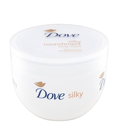 Dove Silky ravitseva vartalovoide - 300ml