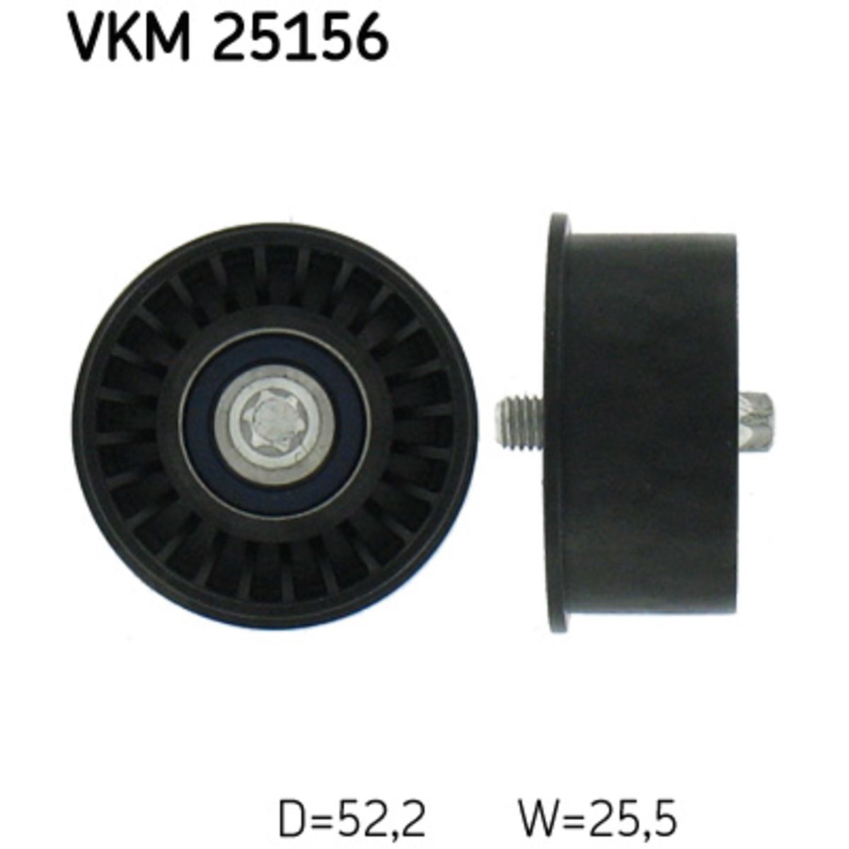 Ohjainrulla, hammashihna SKF VKM 25156
