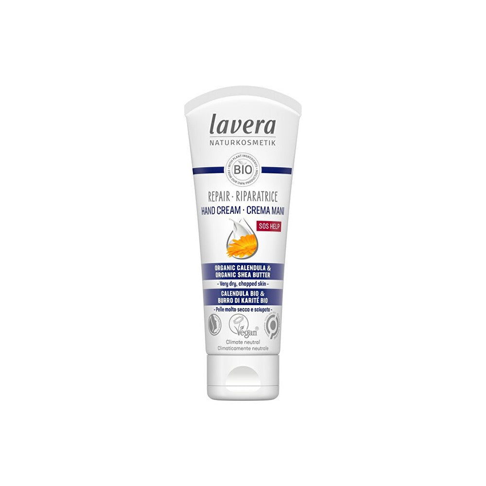 Lavera Basis Sensitiv Regeneroiva käsivoide kehäkukkalla 75 ml