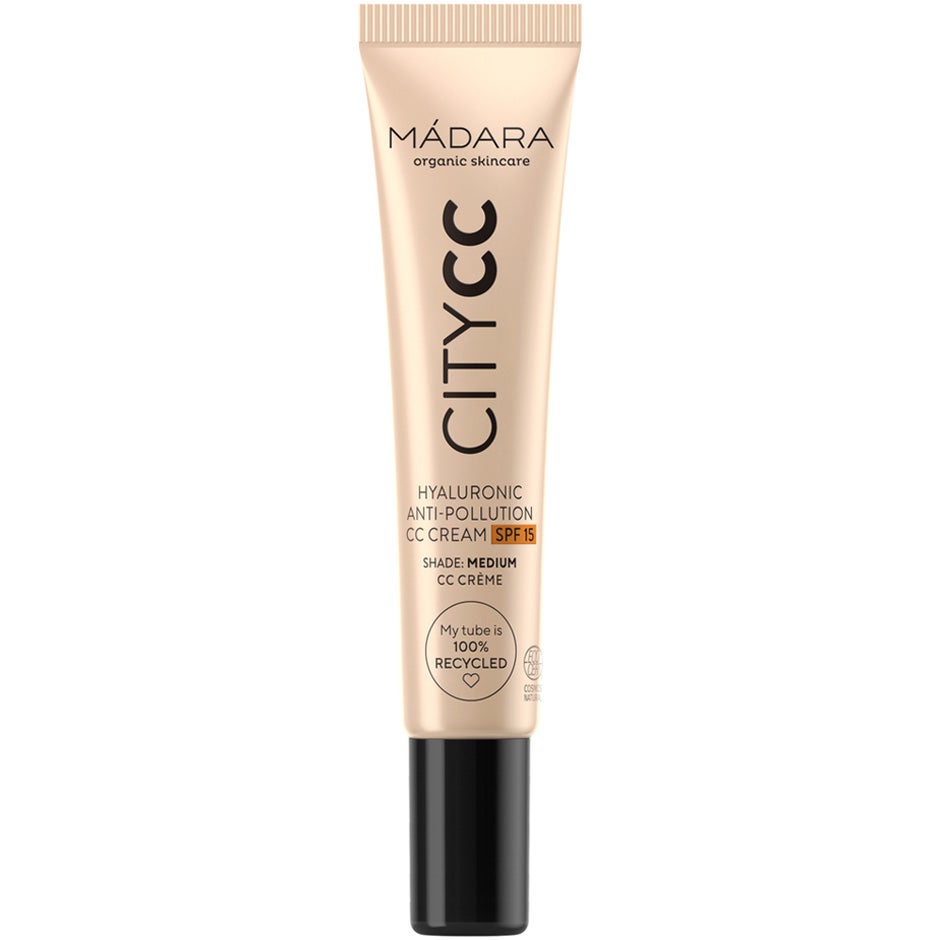 MÁDARA City CC Hyaluronic Anti-pollution CC cream SPF15 Medium - 15 ml