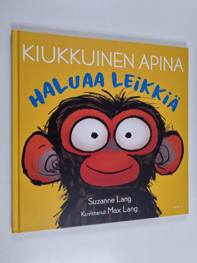 Kiukkuinen apina haluaa leikkiä
