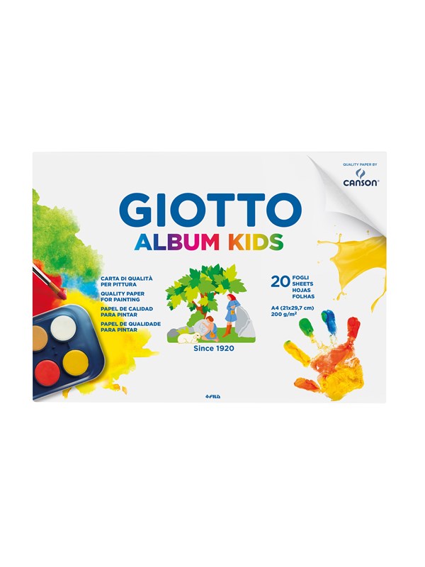 Giotto Album Kids A4, 20 sivua, 200 g