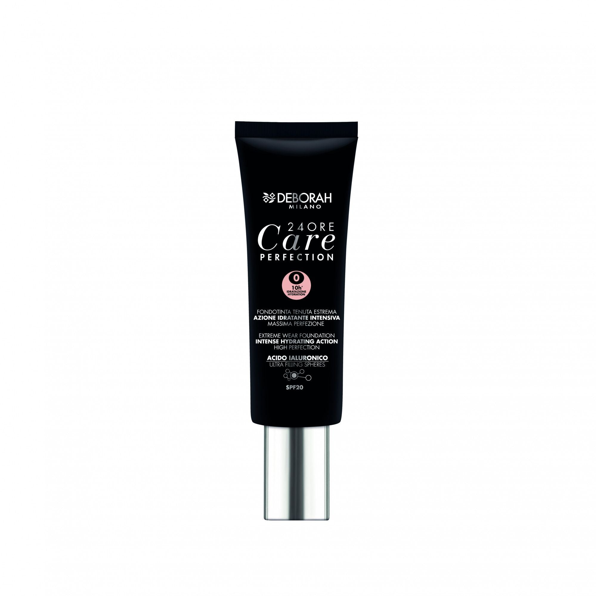 Deborah 24 Ore Care Perfection kosteuttava nestemäinen meikkivoide 0 Farose SPF 20 30 ml