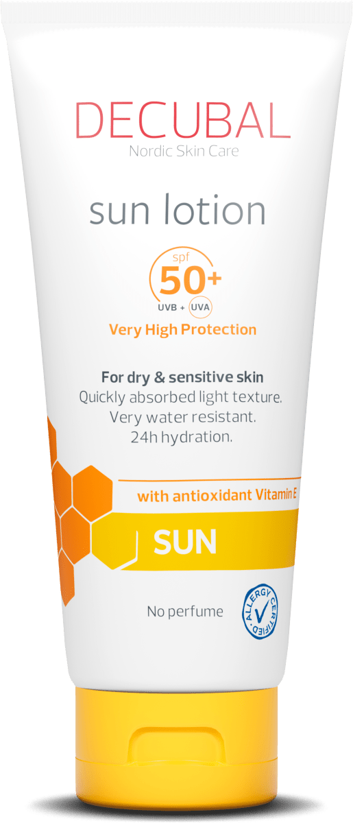 Decubal Body Sunlotion SPF50+ tuubi 180 ml