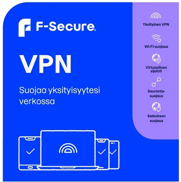 F-SECURE ESD VPN 1 year 1 device Electronic Full license