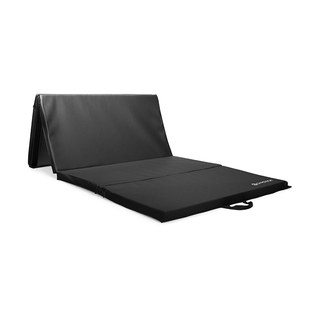 Gymstick Foldable Gym Mat 200 x 100 x 5cm Musta