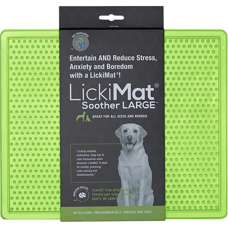 LickiMat Soother XL Aktivointimatto, Vihreä