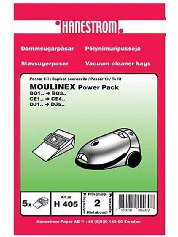 Haneström Pölypussit, mikrokuitu, 5kpl. DU12117 Vastaa: N/A