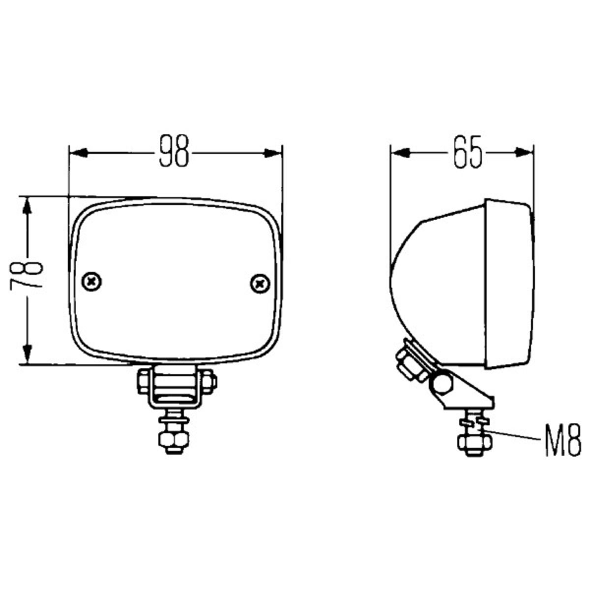 Takasumuvalo HELLA 2NE 003 030-151