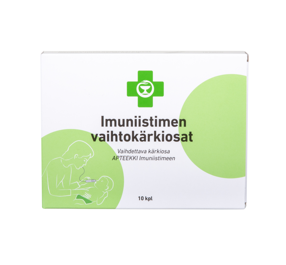 APTEEKKI Imuniistimen Vaihtokärkiosat 10 kpl
