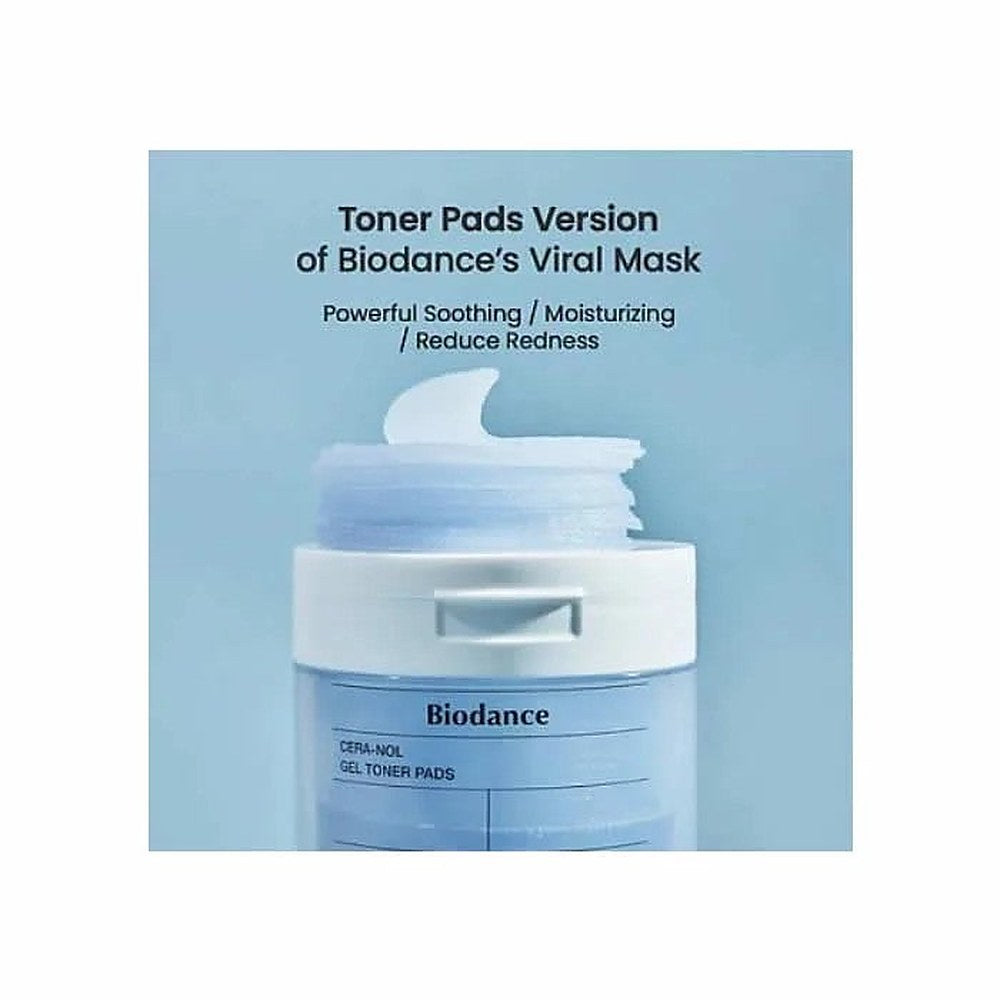 Biodance Cera-Zero Gel Toner 60 Pads — Tonisoivat levyt