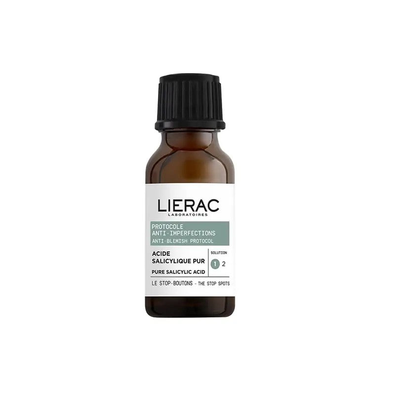 Lierac Anti-Imperfections Protocol Stop Pimples puhdas salisyylihappo 15 ml