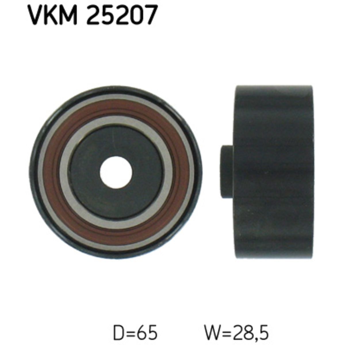 Ohjainrulla, hammashihna SKF VKM 25207