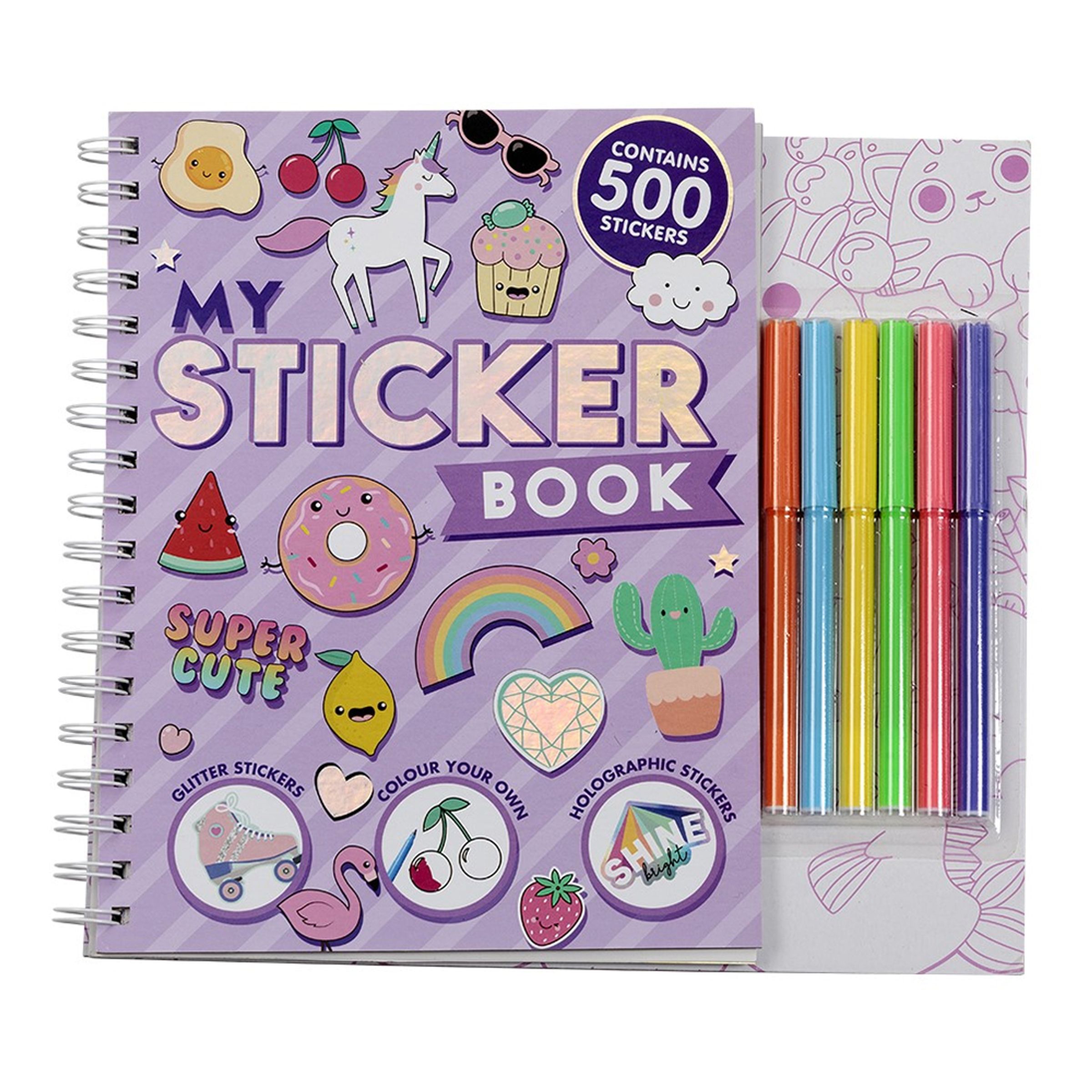 Aktiviteettikirja Stickers