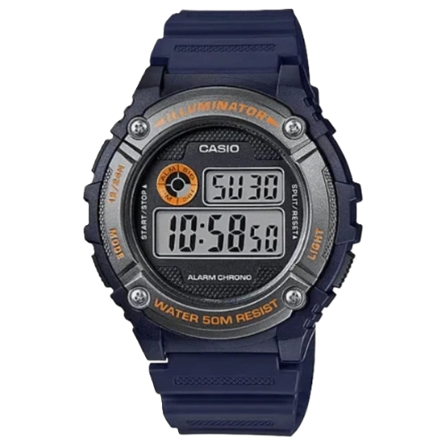 Casio W-216H-2BVDF Illuminator Digitaalinen Urheilukello - Sininen