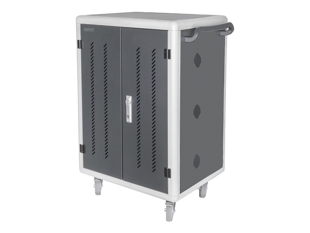 DIGITUS DN-45005 cart - for 30 tablets / notebooks - mobile - black