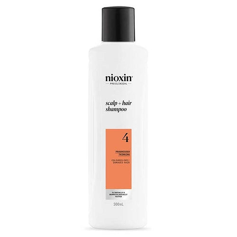 Nioxin System 4 - Hoitoaine - Värjätyt ja vaurioituneet hiukset edistyneellä heikennyksellä 300ml