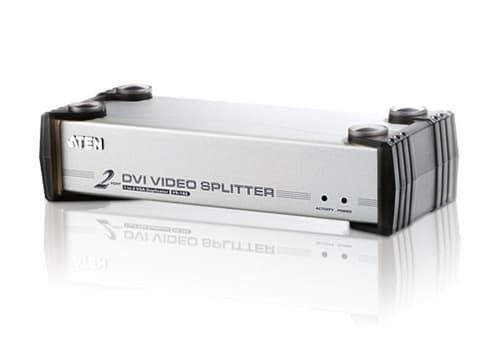 ATEN VS-162 DVI-jakaja/splitter, 1 > 2,  DVI-I Single Link + audio