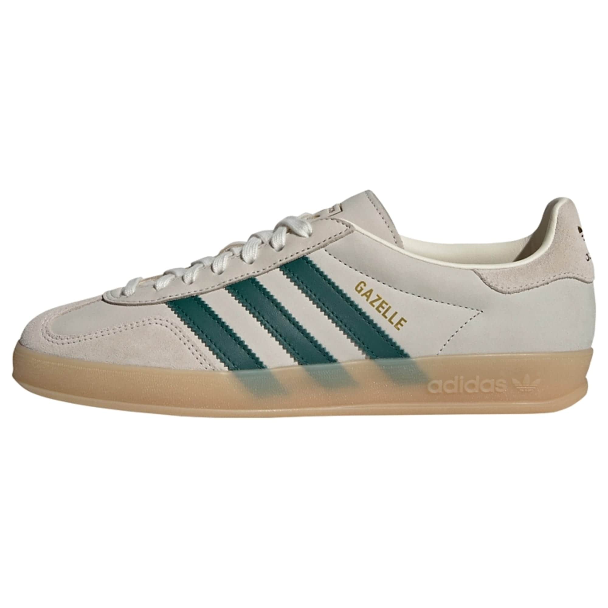 ADIDAS ORIGINALS Matalavartiset tennarit 'Gazelle'  kulta / tummanvihreä / villanvalkoinen