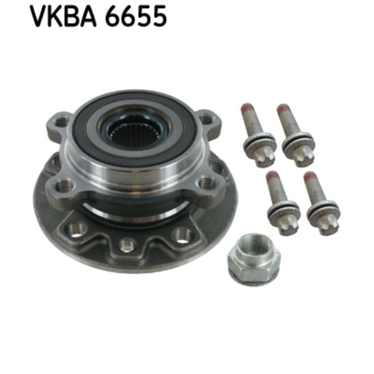 Pyöränlaakerisarja SKF VKBA 6655
