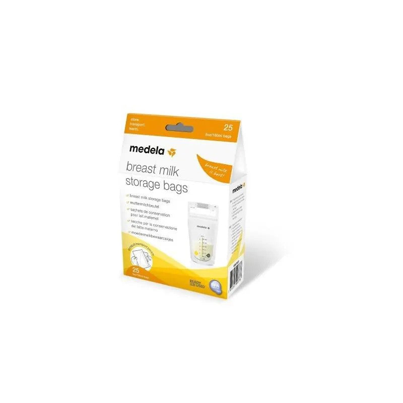 Laukut Medela Äidinmaito 25 yksikköä