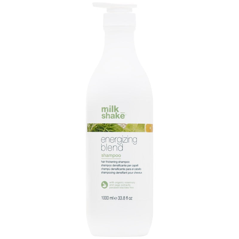 Milk Shake Blend energisoiva shampoo ohuille, oheneville ja hauraille hiuksille 1000 ml