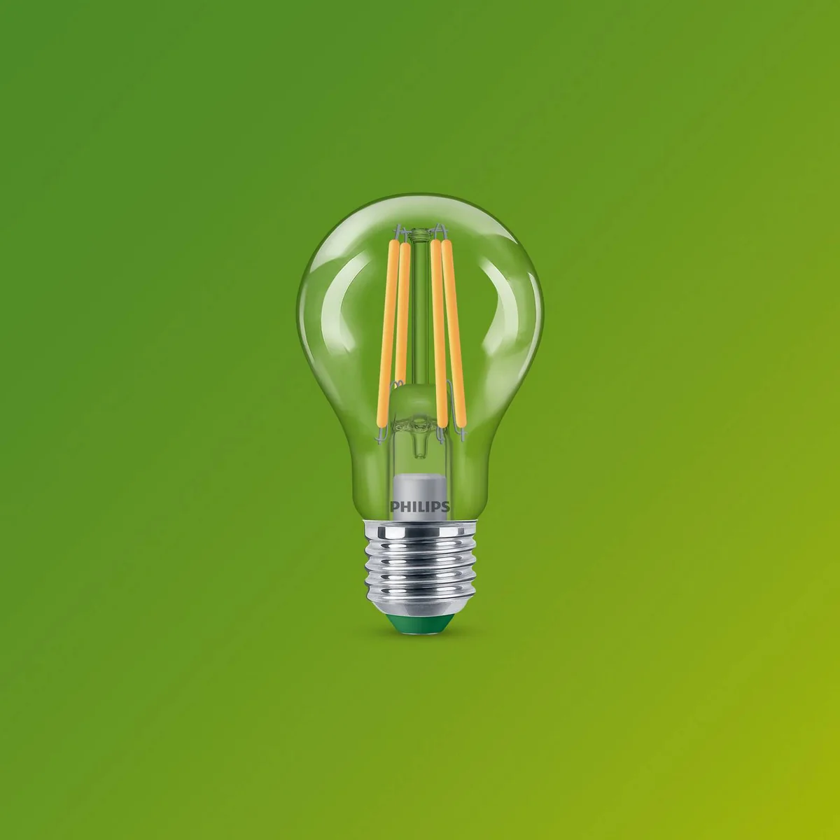 Philips LED-lamppu Ultra Efficient A60 4W/827 (60W) Clear 6-pack E27