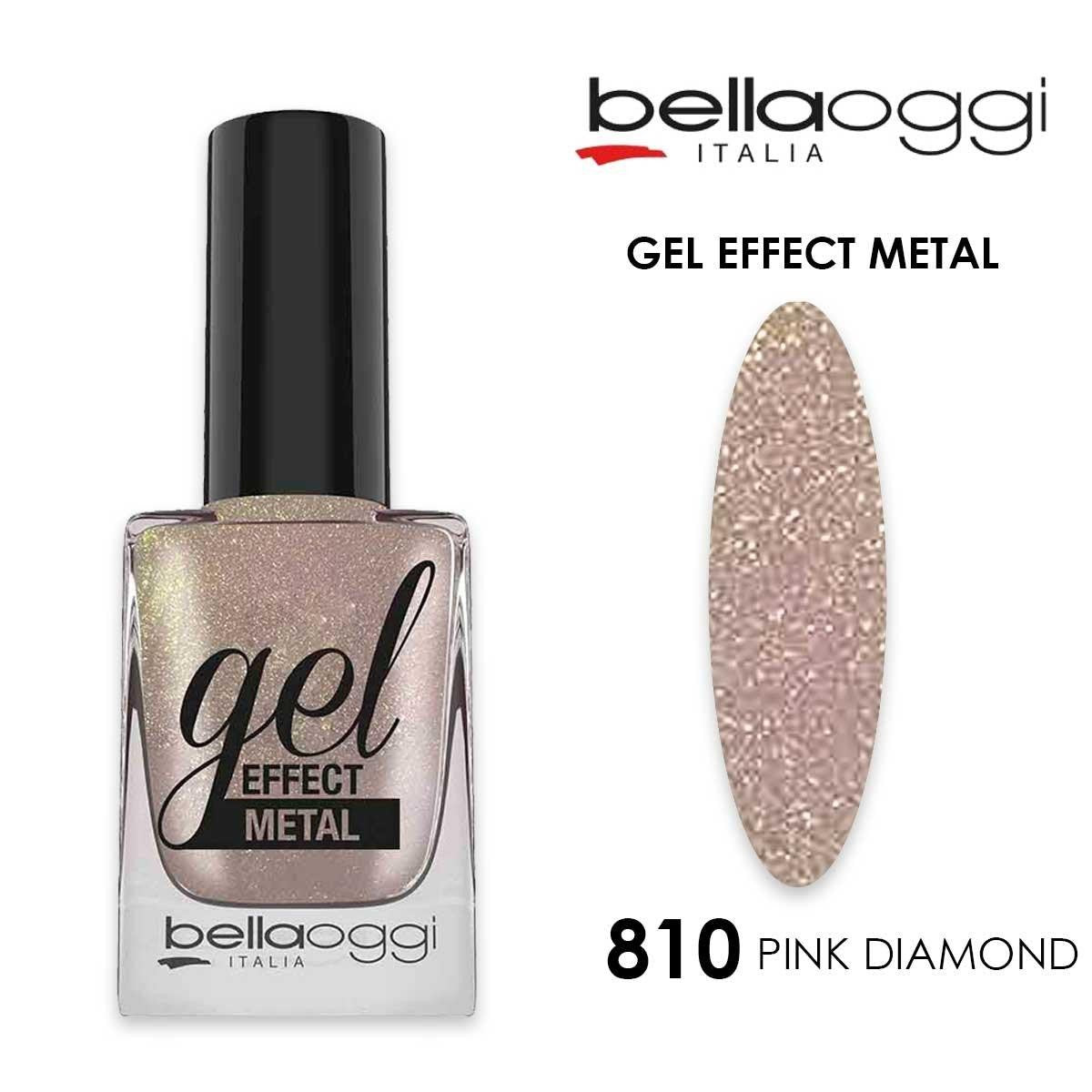 Bellaoggi Gel Effect Keratin Kynsilakka 810 - Vaaleanpunainen Timantti