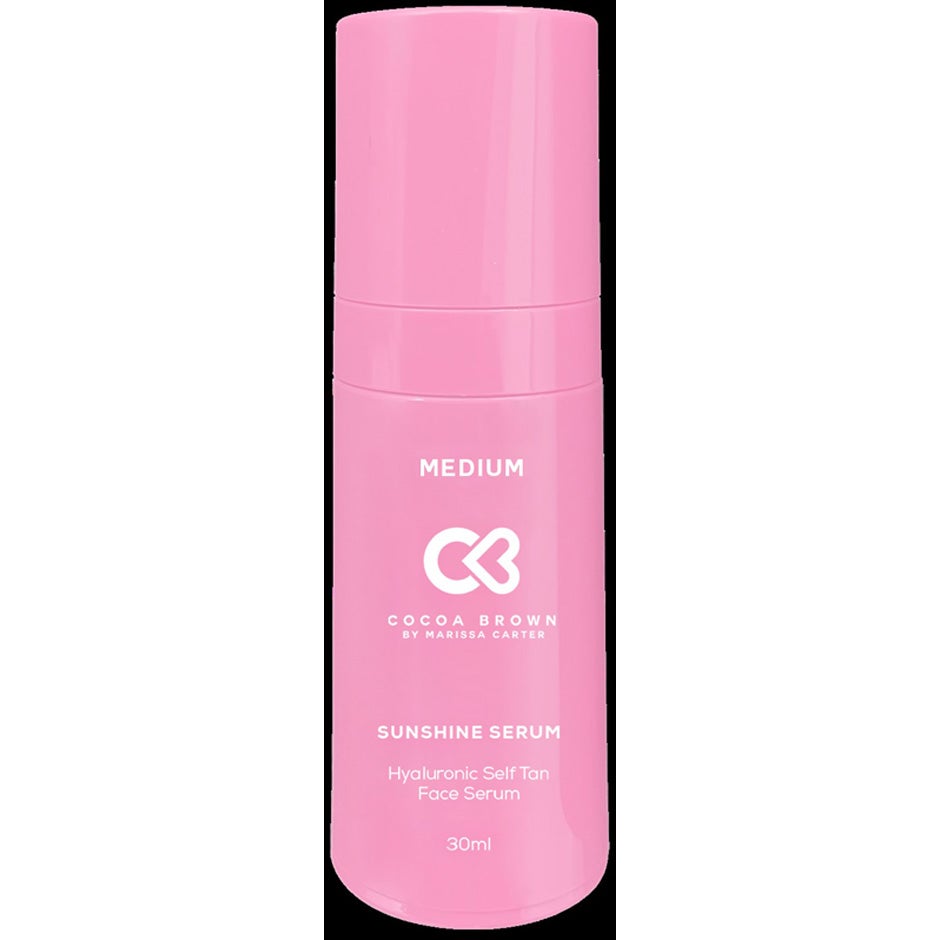 Cocoa Brown Sunshine Serum Hyaluronic Self-Tan Face Serum Medium