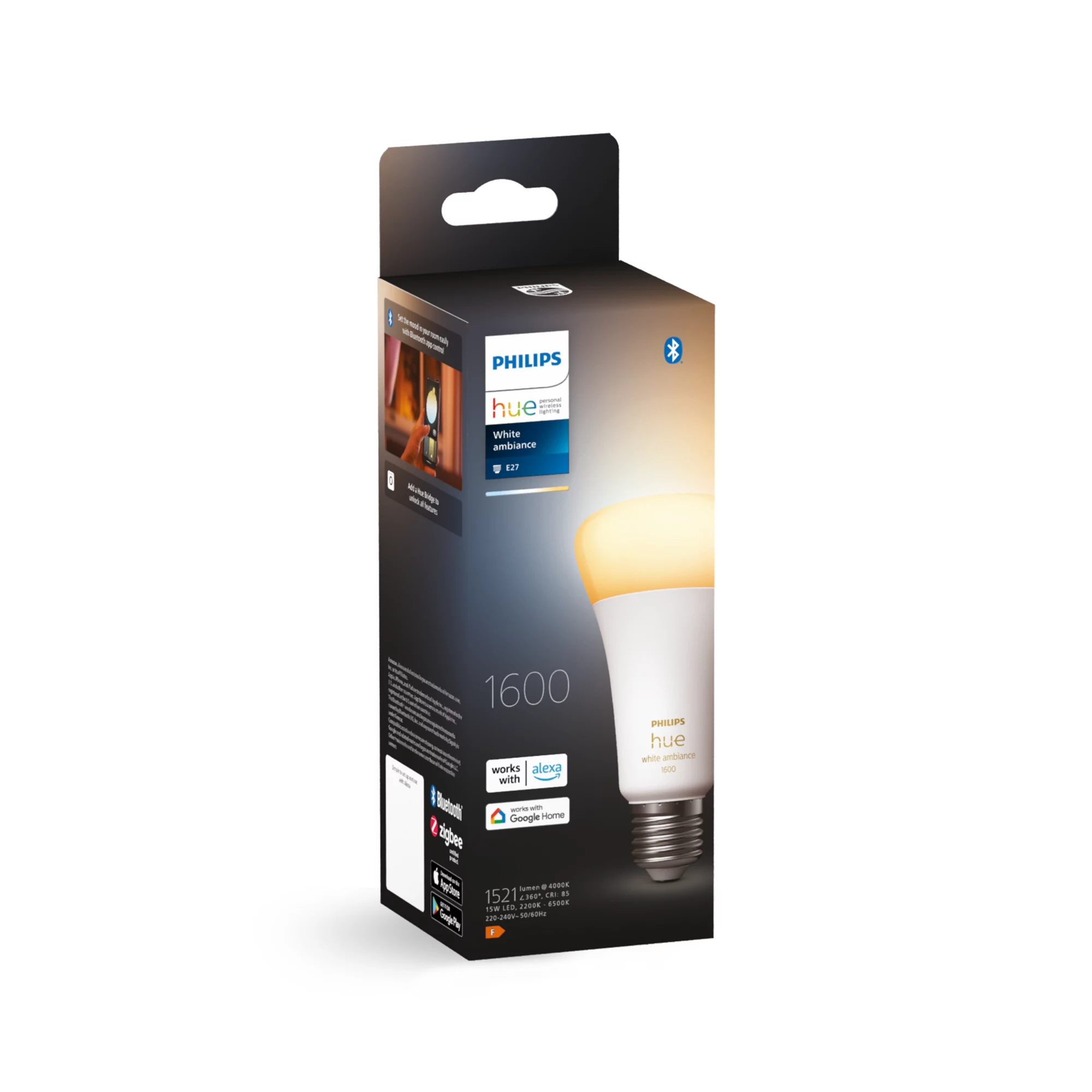 Philips Hue White Ambiance A67 - E27-älylamppu - 1 600 Lm